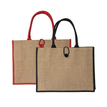 Sacola Personalizada Juta X18842 Brindes Personalizados