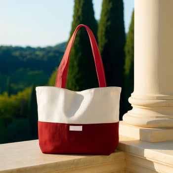 Sacola Personalizada Lona Resistente a água X19034 Brindes Personalizados