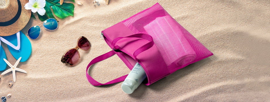 Sacola Personalizada Nylon SMCS-03029 Brinde Personalizado