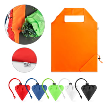 Sacola Personalizada Poliéster Reciclado Sustentável  MSP92930 Bindes Personalizados