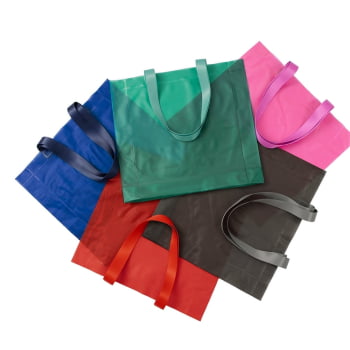 Sacola Personalizada PVC X15413 Brindes Personalizados