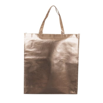 Sacola Personalizada TNT Metalizado X09143 Brinde Personalizado