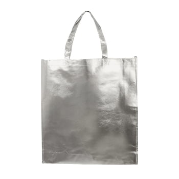 Sacola Personalizada TNT Metalizado X09143 Brinde Personalizado