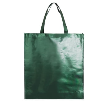 Sacola Personalizada TNT Metalizado X09143 Brinde Personalizado