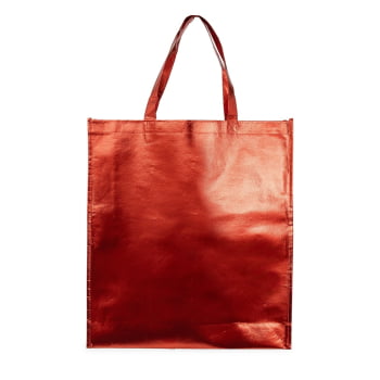 Sacola Personalizada TNT Metalizado X09143 Brinde Personalizado