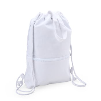 Mochila Personalizada Sacola Sacochila Lona Resistente  X08087 Brinde Personalizado