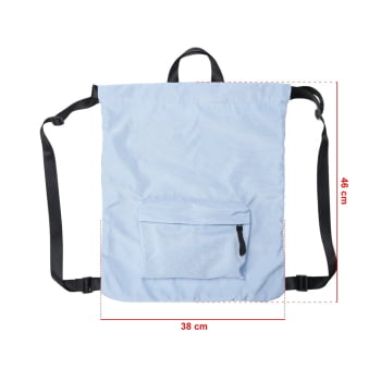 Mochila Personalizada Sacola Sacochila Poliéster  X04060 Brinde Personalizado
