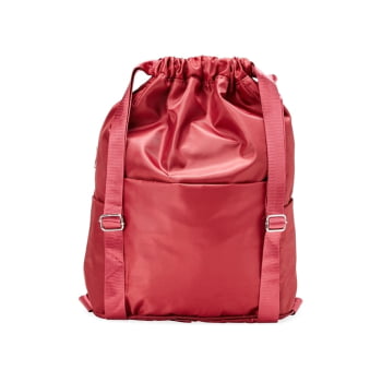 Mochila Personalizada Sacola Sacochila Poliéster X05070 Brinde Personalizado