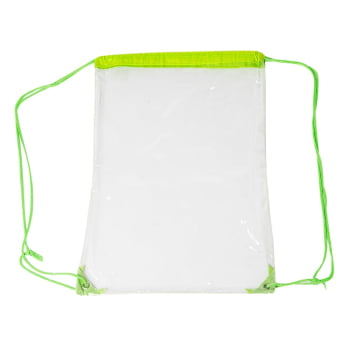 Mochila Personalizada Sacola Sacochila Saco PVC X18744 Brinde Personalizado