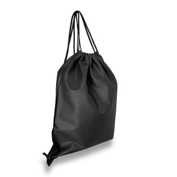 Mochila Personalizada Sacola Sacochila TNT com Costura Termo Selada X14805 Brinde Personalizado