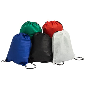 Mochila Personalizada Sacola Sacochila TNT X18505 Brindes Personalizados