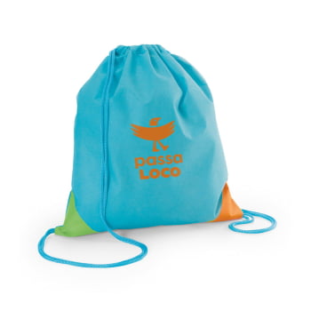 Mochila Sacola Sacochila Personalizada Non-woven MSP92617 Brinde Personalizado