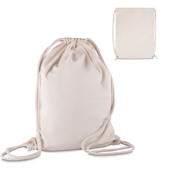 Sacochila Personalizada Algodão ASIBP0010 Brindes Personalizados
