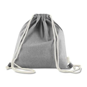 Sacochila Personalizada Algodão Sustentável ASIBP0011 Brindes Personalizados