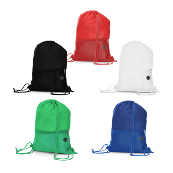 Sacochila Personalizada Poliéster 210D ASIBP0002 Brinde Personalizado