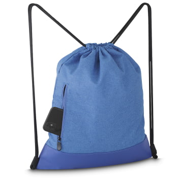 Sacochila Personalizada Poliéster 210D ASIBP0009 Brinde Personalizado