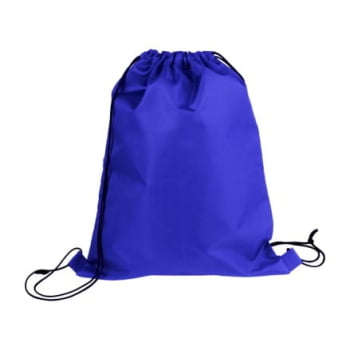 Sacochila Personalizada Poliéster e Algodão LULG3770 Brinde Personalizado