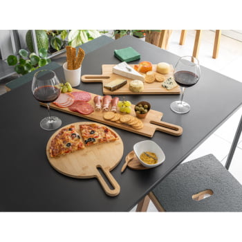 Tábua de Corte Personalizada Bambu SP94258 60x14 cm Brindes Personalizados