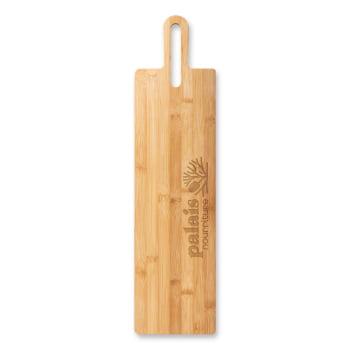 Tábua de Corte Personalizada Bambu SP94258 60x14 cm Brindes Personalizados