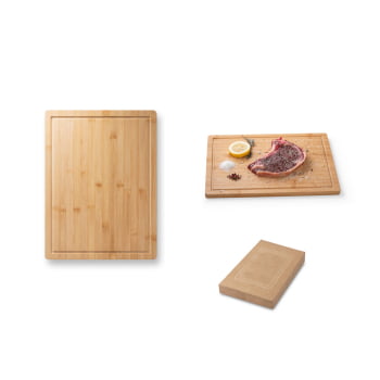 Tábua de Corte Personalizada Bambu SP94261 40x30 cm Brinde Personalizado
