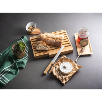 Tábua de Corte Personalizada Bambu SP94321 35x25 cm Brindes Personalizados