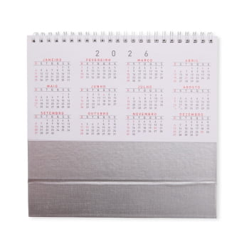 Folhinha Calendário 2026 Personalizado X14950G Brindes Personalizados