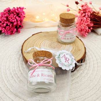 LEMBRANCINHA DE CASAMENTO VELA AROMÁTICA 40G ORGANZA FIO DE SEDA