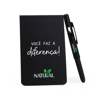 Brinde Dia Das Mulheres Personalizado Bloco de Anotações com Caneta SMLE-32730-MULHER Brindes Personalizados
