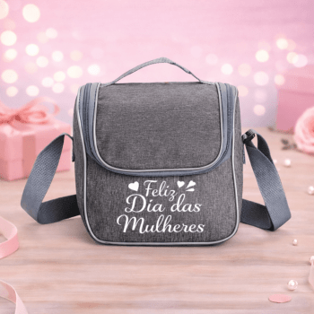 Brinde Dia Das Mulheres Personalizado Bolsa Térmica 6 Litros Oxford X18964-MULHER Brinde Personalizado