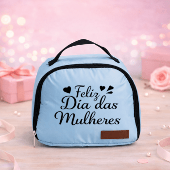 Brinde Dia Das Mulheres Personalizado Bolsa Térmica 8L Nylon X18951-MULHER Brindes Personalizados