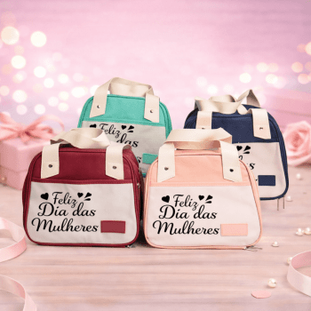 Brinde Dia Das Mulheres Personalizado Bolsa Térmica Nylon 5L X18867-MULHER Brinde Personalizado