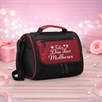 Brinde Dia Das Mulheres Personalizado Bolsa Térmica Poliéster 7L X04846-MULHER Brindes Personalizados