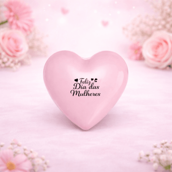 Brinde Dia Das Mulheres Personalizado Escova com Espelho Plástico X18919-MULHER Brinde Personalizado 