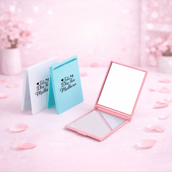 Brinde Dia Das Mulheres Personalizado Espelho Plástico Quadrado X06036-MULHER Brindes Personalizados