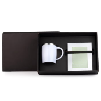 Brinde Dia Das Mulheres Personalizado Kit Caneca e Porta Retrato SMKT-9046A-MULHER Brinde Personalizado