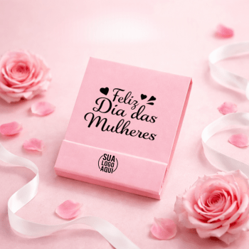 Brinde Dia Das Mulheres Personalizado Kit Lixa 6 Lixas SP94856-MULHER Brindes Personalizados