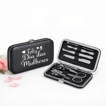 Brinde Dia Das Mulheres Personalizado Kit Manicure 7 Peças X01361B-MULHER Brinde Personalizado Brinde Dia Das Mulheres Personalizado Kit Manicure 7 Peças X01361B-MULHER Brinde Personalizado