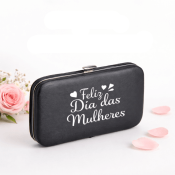 Brinde Dia Das Mulheres Personalizado Kit Manicure 7 Peças X01361B-MULHER Brinde Personalizado