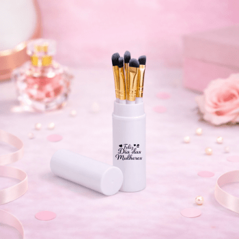 Brinde Dia Das Mulheres Personalizado Kit Pincel Alumínio 5 Peças X18878-MULHER Brinde Personalizado Brinde Dia Das Mulheres Personalizado Kit Pincel Alumínio 5 Peças X18878-MULHER Brinde Personalizado