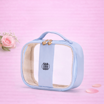 Brinde Dia Das Mulheres Personalizado Necessaire PVC Impermeável X18647P-MULHER Brinde Personalizado