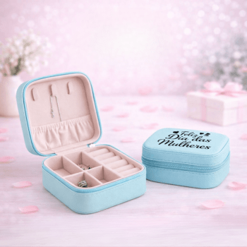 Brinde Dia Das Mulheres Personalizado Porta Joias Couro Sintético Revestimento Aveludado X01618-MULHERES Brinde Personalizado Brinde Dia Das Mulheres Personalizado Porta Joias Couro Sintético Revestimento Aveludado X01618-MULHERES Brinde Personalizado