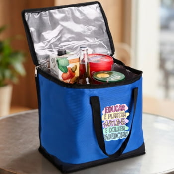 Brinde Presente Dia dos Professores Bolsa Térmica Personalizada 27 Litros Oxford X08274 Brinde Presente Dia dos Professores Bolsa Térmica Personalizada 27 Litros Oxford X08274