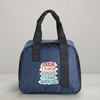 Brinde Presente Dia dos Professores Bolsa Térmica Personalizada 7 Litros Oxford X18955 Brinde Presente Dia dos Professores Bolsa Térmica Personalizada 7 Litros Oxford X18955