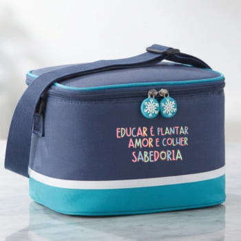 Brinde Presente Dia dos Professores Bolsa Térmica Personalizada Nylon 7L X07082 Brinde Presente Dia dos Professores Bolsa Térmica Personalizada Nylon 7L X07082