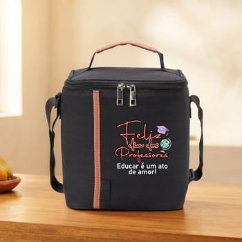 Brinde Presente Dia dos Professores Bolsa Térmica Personalizada Nylon 8L X18868