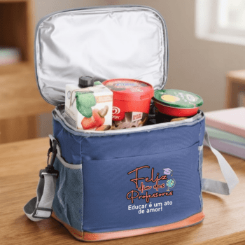 Brinde Presente Dia dos Professores Bolsa Térmica Personalizada Poliéster 11 Litros X18966 Brinde Presente Dia dos Professores Bolsa Térmica Personalizada Poliéster 11 Litros X18966