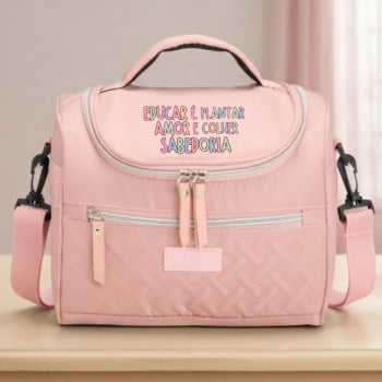 Brinde Presente Dia dos Professores Bolsa Térmica Personalizada Poliéster 9 Litros X08239 Brinde Presente Dia dos Professores Bolsa Térmica Personalizada Poliéster 9 Litros X08239
