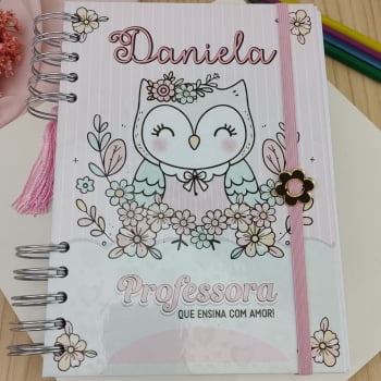 Brinde Presente Dia dos Professores Personalizado Agenda 2026