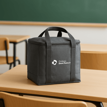 Brinde Presente Dia dos Professores Personalizado Bolsa Personalizada Térmica Poliéster 12L X02596-PROF