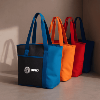 Brinde Presente Dia dos Professores Personalizado Bolsa Personalizada Térmica Poliéster 15L X04045-PROF